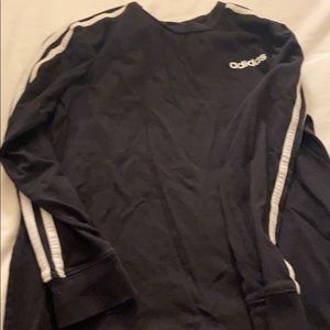 black adidas long sleeve shirt